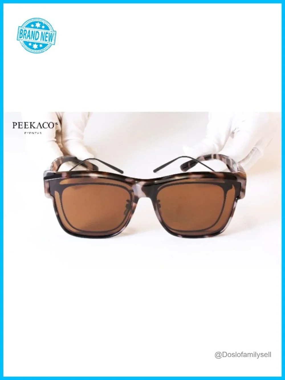 Polarized Sunglasses Fit Over Glasses UV400 TR90 Frame for Men Women